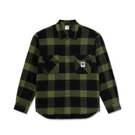 Koszula Polar Mike LS-Shirt Flannel army green