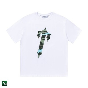 Trapstar koszulka Iron Gate Blue Camuflage