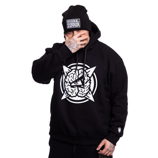 BRAINDEADFAMILIA EYE BLUZA KAPTUR CZARNA