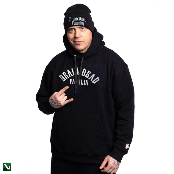 BRAINDEADFAMILIA  KALI BLUZA KAPTUR CZARNA
