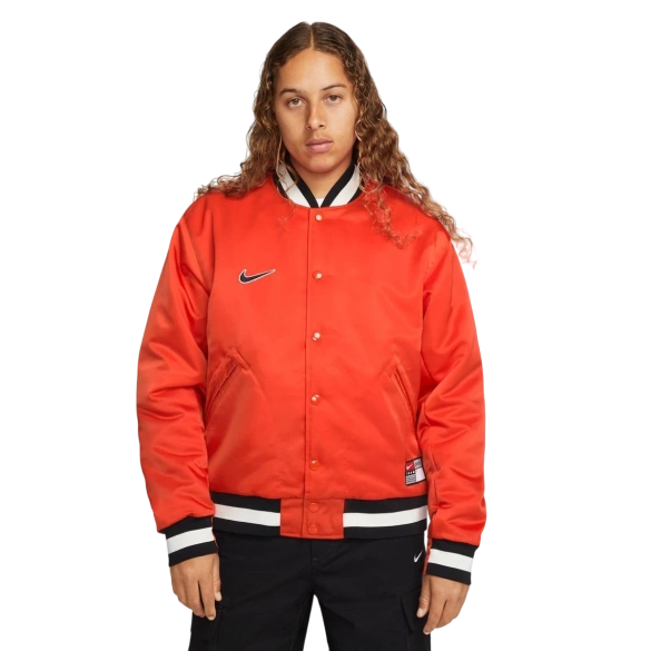 Kurtka Nike Sb Varsity Skate Jacket Team Orange/black/sail/white