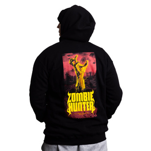 BRAINDEADFAMILIA ZOMBIE HUNTER BLUZA KAPTUR CZARNA