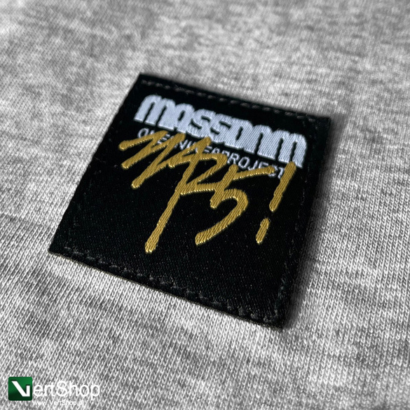 Mass DNM koszulka Patch  T-shirt Szara