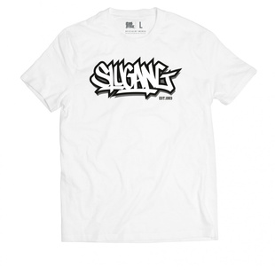 RPS KLASYKA  T-SHIRT MĘSKI SLU GANG NEW BIAŁY