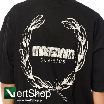 Mass Denim Koszulka Crown T-shirt czarny