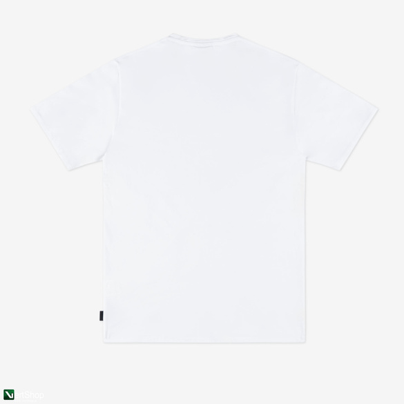 PROSTO Shield t-shirt bawełniany slim biały