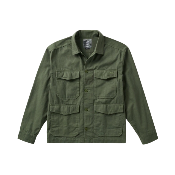 koszula Vans Skate Atiba Haze Milita (Pine Forest)