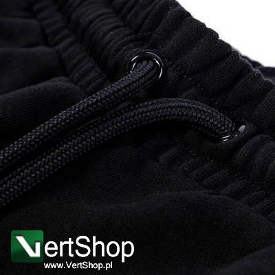 MASS DNM Spodnie dresowe Patch  czarne