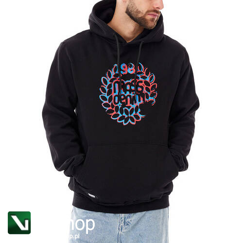 Mass DNM bluza Sweatshirt Stencil Hoody czarna