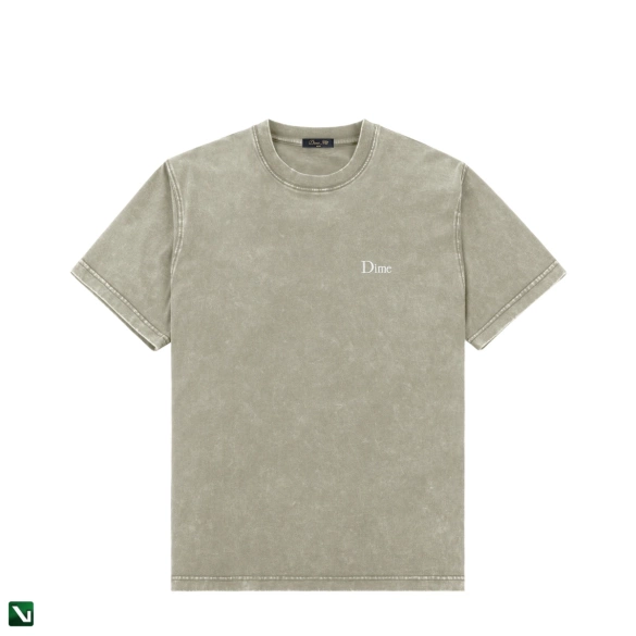 Koszulka Dime Small Logo tee faded cement