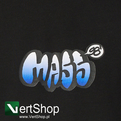 Mass Denim Koszulka Wall T-shirt czarny