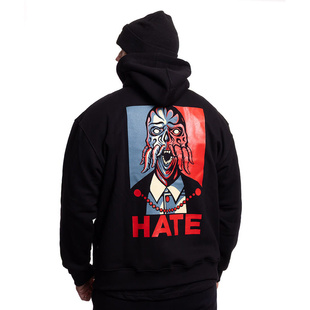 BRAINDEADFAMILIA  HATE BLUZA KAPTUR CZARNA