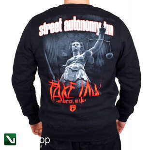 Street Autonomy Bluza FAKE LAW CZARNA