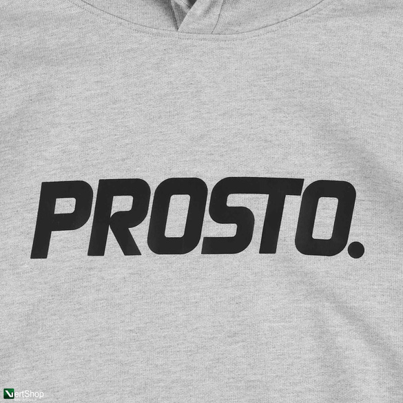 PROSTO Kaptur Hoodie Big Log Gray