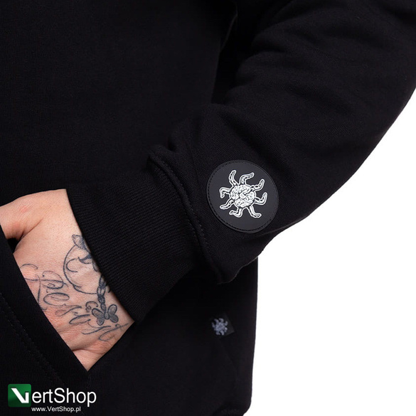 BRAINDEADFAMILIA  HATE BLUZA KAPTUR CZARNA