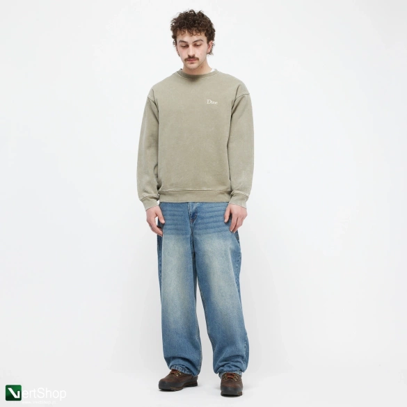 Bluza Dime French Terry crewneck faded cement