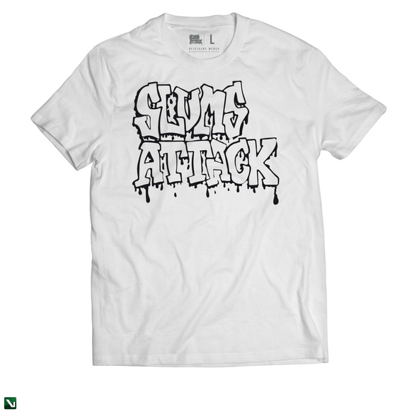 RPS KLASYKA  T-SHIRT MĘSKI OLD LOGO MONO BIAŁY