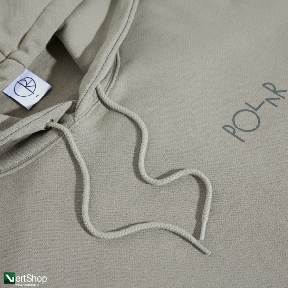 bluza Polar Dave Hoodie | Stroke Logo (Vetiver)