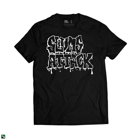 RPS KLASYKA  Koszulka Slums Attack OLD LOGO MONO