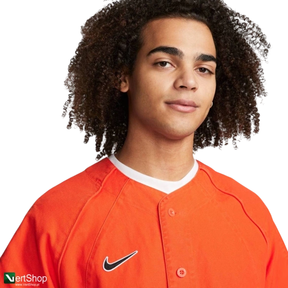 Nike Sb Skate Baseball Jersey Team Orange