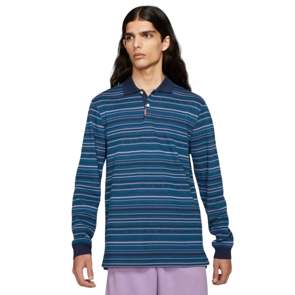 Nike Sb POLO DF JACQUARD longsleeve Orange Label