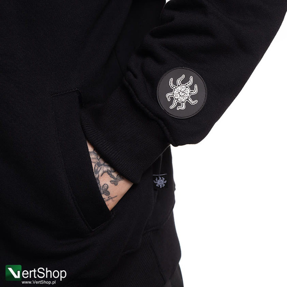 BRAINDEADFAMILIA  SNAKES BLUZA KAPTUR CZARNA