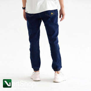 MORO SPORT Spodnie jogger Mini Slant Tag Pocket Dark Wash