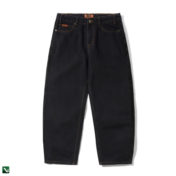 spodnie Butter Baggy Denim Jeans Washed Black