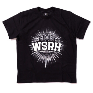 WSRH SŁOŃCE T-SHIRT CZARNY