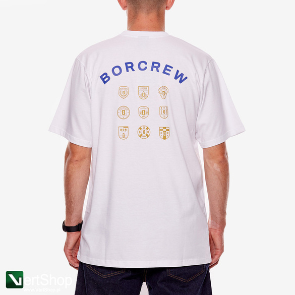 B.O.R  T-SHIRT KOSZULKA BOR FINLAND BIAŁA