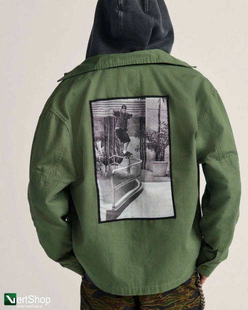 koszula Vans Skate Atiba Haze Milita (Pine Forest)