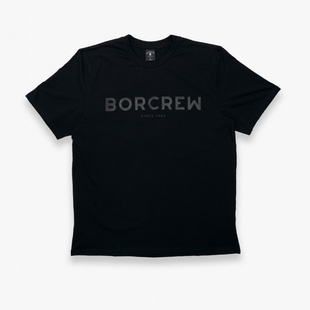 B.O.R BOR KOSZULKA BOR CLASSIC 3D CZARNA BORCREW