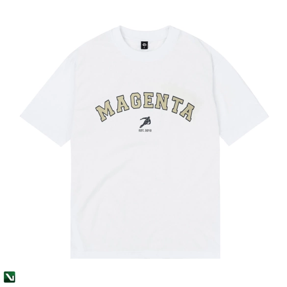 koszulka Magenta Varcity Tee (White)