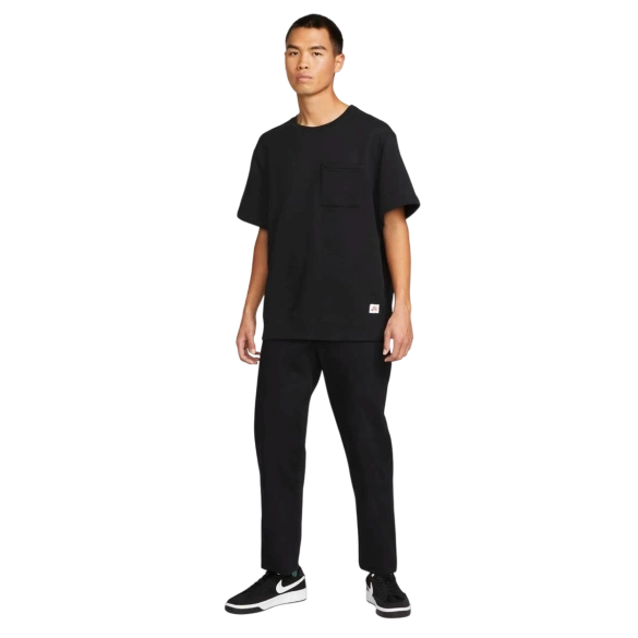 Bluza Nike Sb Z Krótkim Rękawkiem Novelty Crew Black/university Red