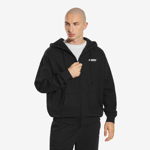 PROSTO Kaptur  Zip Hoodie Logo Black