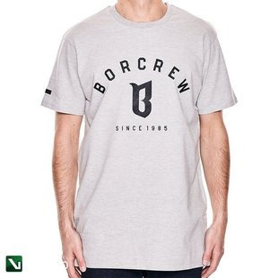 B.O.R Koszulka CLASSIC B T-SHIRT SZARY
