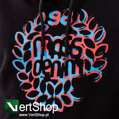 Mass DNM bluza Sweatshirt Stencil Hoody czarna