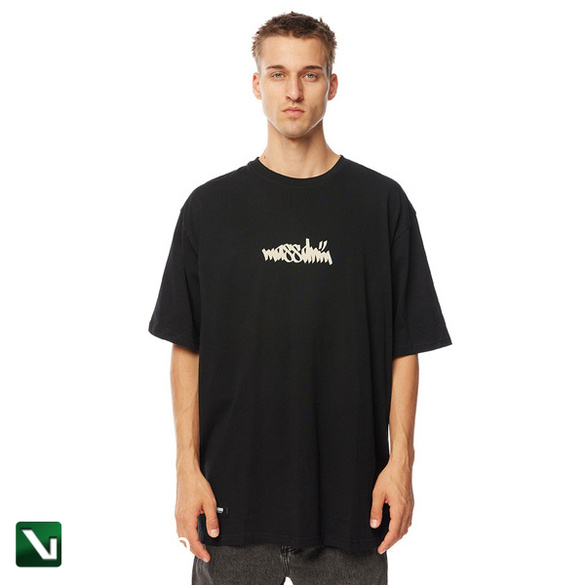 Mass Denim Nostalgia. Angel T-shirt czarna