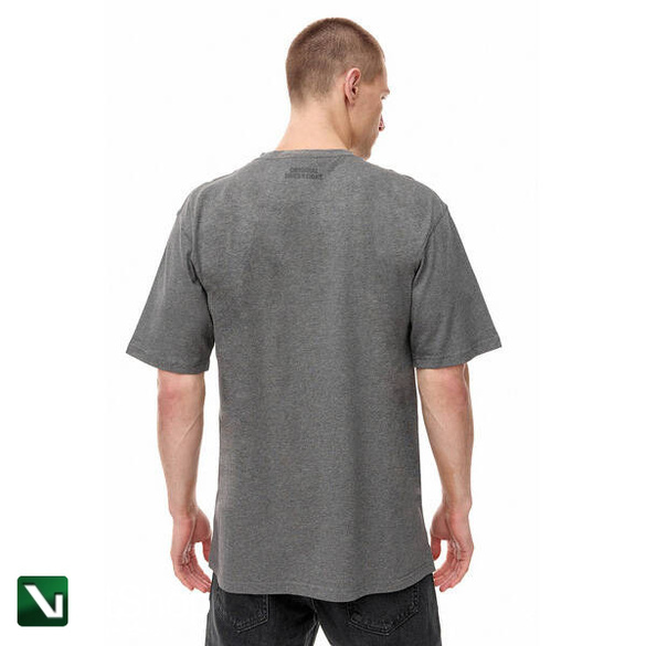 Mass DNM koszulka Initials T-shirt szara