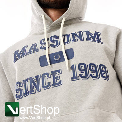Mass DNM bluza Sweatshirt Campus Hoody  szara