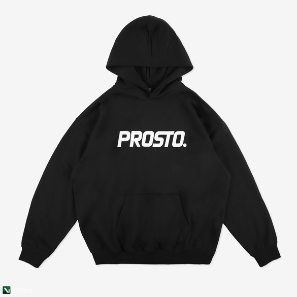 PROSTO Kaptur Hoodie Big Log Black