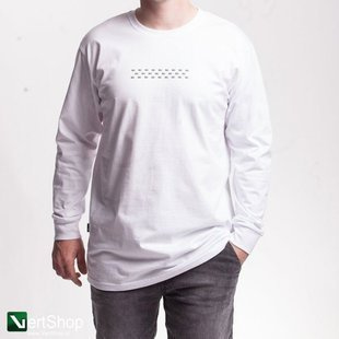 SMOKESTORY • Longsleeve MINI LOGOS biały
