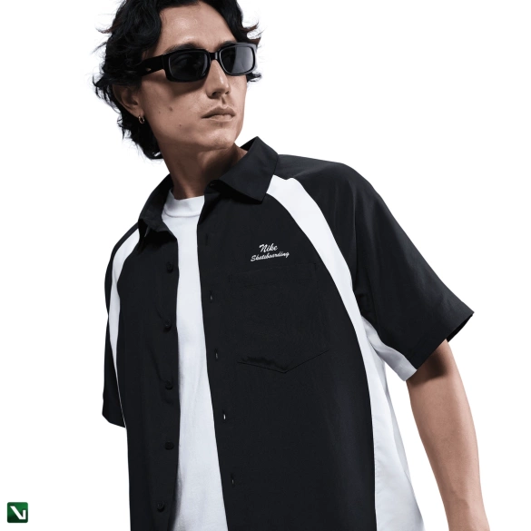 Koszula Nike SB Dri-FIT Woven Short-Sleeve Bowler Shirt