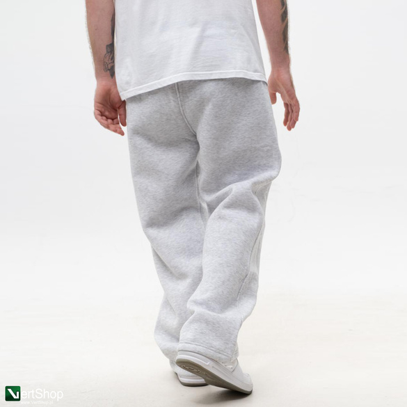 JIGGA WEAR Spodnie Dresowe Baggy Męskie Szare Jigga Wear Written Tag