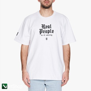 B.O.R  KOSZULKA BOR REAL PEOPLE BIAŁA