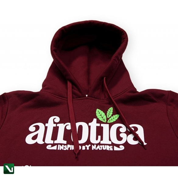 AFROTICA WEAR • Bluza z kapturem Grand (bordo)