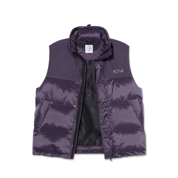 kamizelka Polar Basic Puffer Vest (Dark Violet)