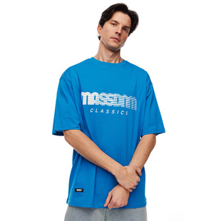 Koszulka Mass Denim Classic Fast T-shirt niebieska