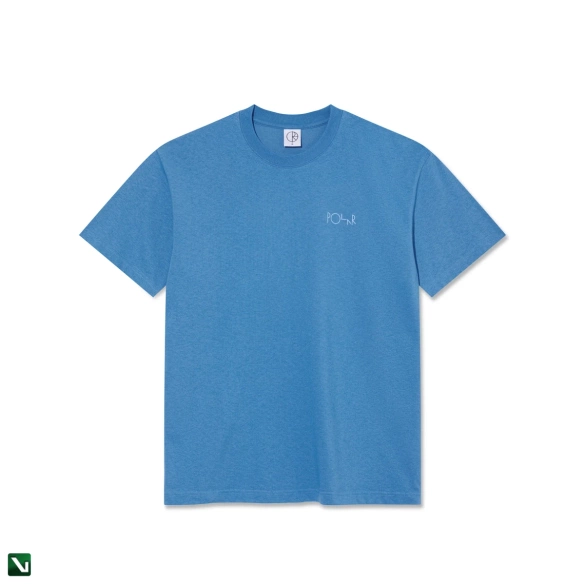 koszulka Polar Contrast Tee Stroke Logo Tee (French Blue)