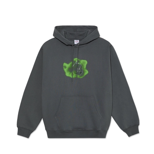 bluza Polar Dave Hoodie | Metal Logo (Graphite)